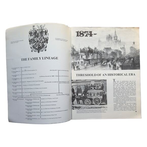 Vintage Daily Mail Winston Churchill Centenary 1874-1974 Pictorial Magazine - Picture 2 of 5